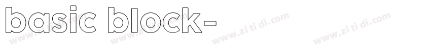 basic block字体转换 basic block字体转换